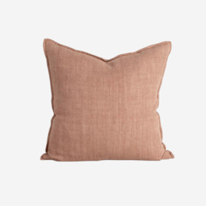 Cushions: Flaxmill Cushion -Clay