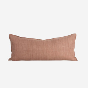 Flaxmill Cushion -Clay
