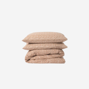 New Arrivals Home: Forget Me Not Duvet Cover Toffee/Nougat