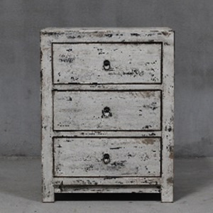 Shanxi Three Draw Bedside