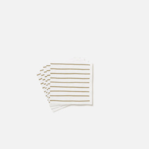 New Arrivals Home: Stripe Cocktail Napkin