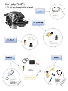 Mercedes OM605 250D Kit for EMS3
