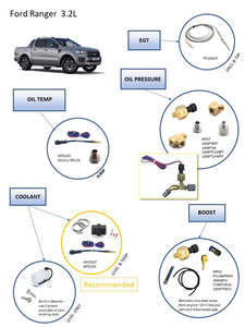 Vehicle Specific Measuring Kits: Ford Ranger 3.2
