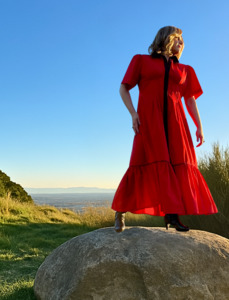 Frontpage: TAKE ME ON MAXI SHIRT DRESS