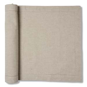 Table Linen: Jetty Oatmeal Table Runner
