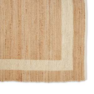 Rugs: Foster Natural/White Border Rug