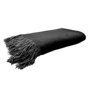 Nelson Dark Grey / Light Grey Throw