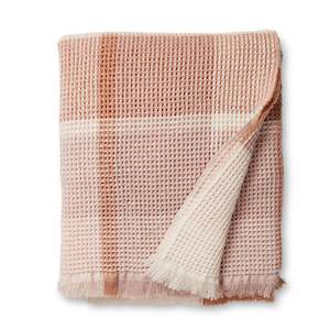 Throws: Otis Maple Waffle Throw