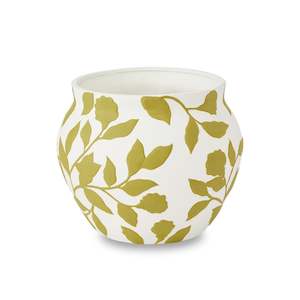 Riviera Green Planter D23x19cm