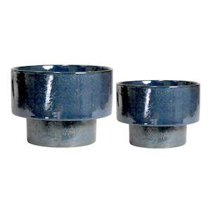 Clifton Ink Planter Set of 2