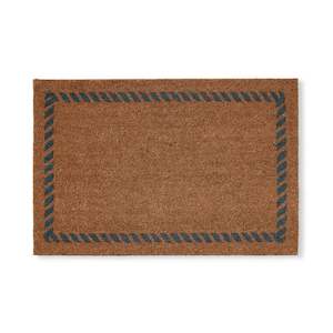 Doormats: Rope Blue Doormat 60x90cm