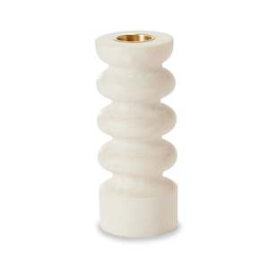 Resin: Aries Cream Candle Stick Large