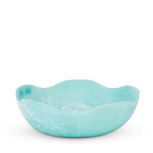 Aries Aqua Resin Salad Bowl Lrg D36xH10cm