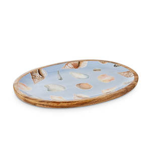 Shelly Beach Oval Platter 40x28x2.5cm