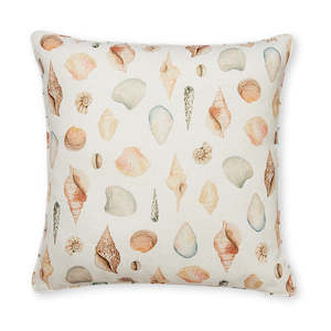Shelly Beach White Cushion 55cm