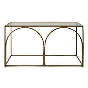 Understated Glamour: Ponte Brass Console