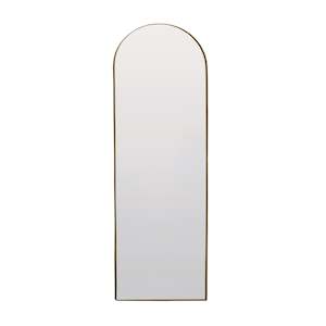 Circa Arch Gold Mirror 160x50cm