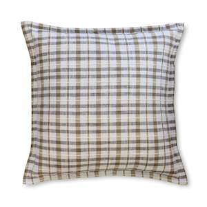 Flash Sale: Bolton Charcoal/Beige Woven Cushion 50cm