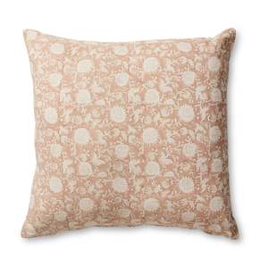 Block Print Cushions: Delilah Rust Block Print Cushion Cushion