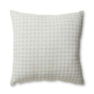 Block Print Cushions: Samira Blue Diamond Block Print Cushion