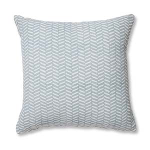 Block Print Cushions: Kyra Blue Block Print Cushion 50cm