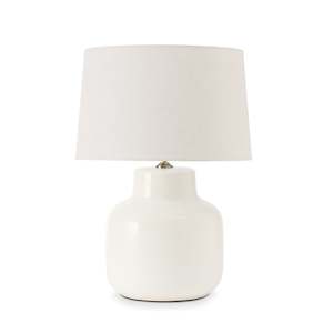Lighting: Keaton White Lamp
