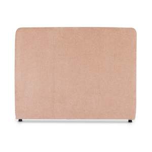 Beau Pink Textured Slip Cover Queen