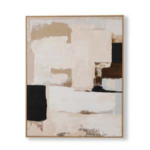 Mirrors Wall Decor: Clyde Black / Neutral Wall Art