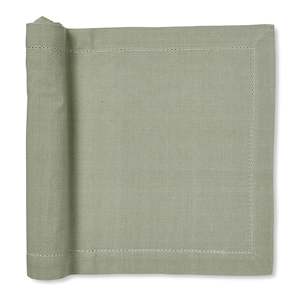 Jetty Mineral Green Table Runner Large