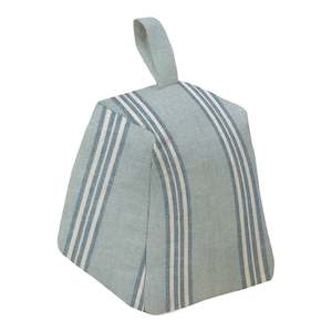 Hayman Blue Stripe Door Stop