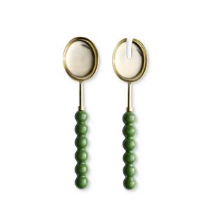 Bauble Green Salad Server Set 2