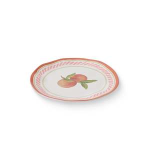 Melamine: Fiesta Orange Melamine Small Plate