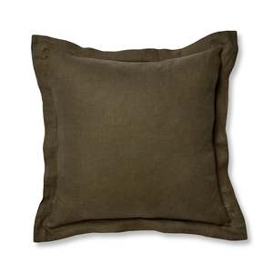 Riley Olive Linen Cushion