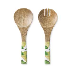 Pear Tree Salad Server Set