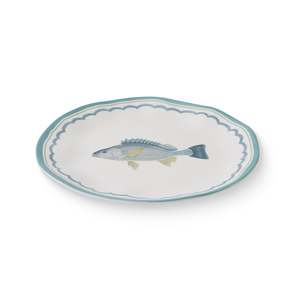 La Mer Fish Melamine Large Plate