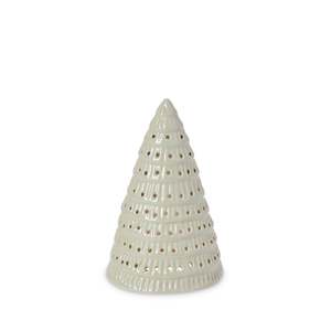 Christmas Tree Sage Speckle Table Decoration Sml D12xh19cm