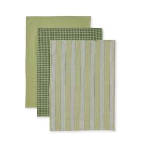 Woven Catania Stripe Teatowel Pack 3