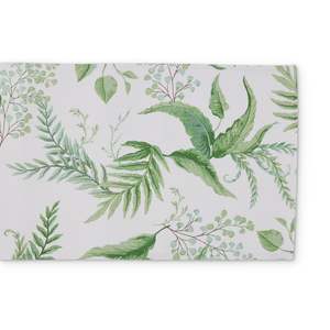 Fern Green/Blue Table Runner
