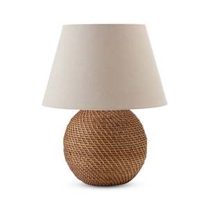 Lighting: Bahama Natural Rattan Lamp