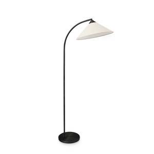 Lighting: Kirby Black Floor Lamp