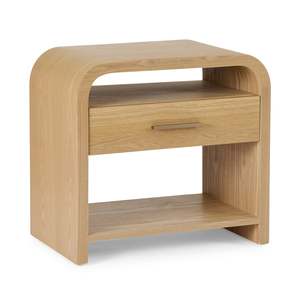 Furniture: Verity Natural Bedside Table