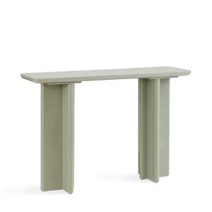 Otto Sage Green Gloss Console Table