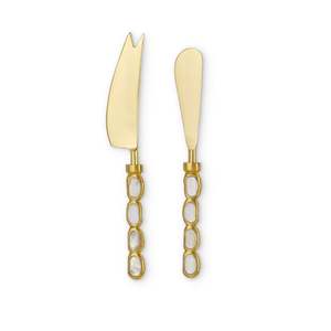 Tableware: Stella Mother Of Pearl Cheese Knife Set