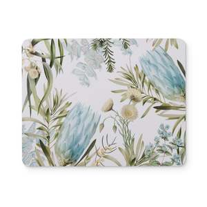 Tableware: Native Garden Rectangle Hard Placemat Set 4