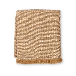 Clara Camel/Cream Throw
