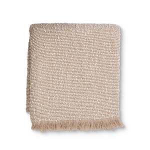 Throws: Clara Beige/Cream Throw
