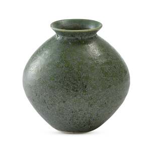 Hans Reactive Dark Green Vase