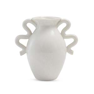 Home Decor: Olso Reactive Ivory Vase
