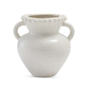 Home Decor: Mona Bobble Reactive Ivory Vase
