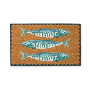 Sardines Blue Doormat